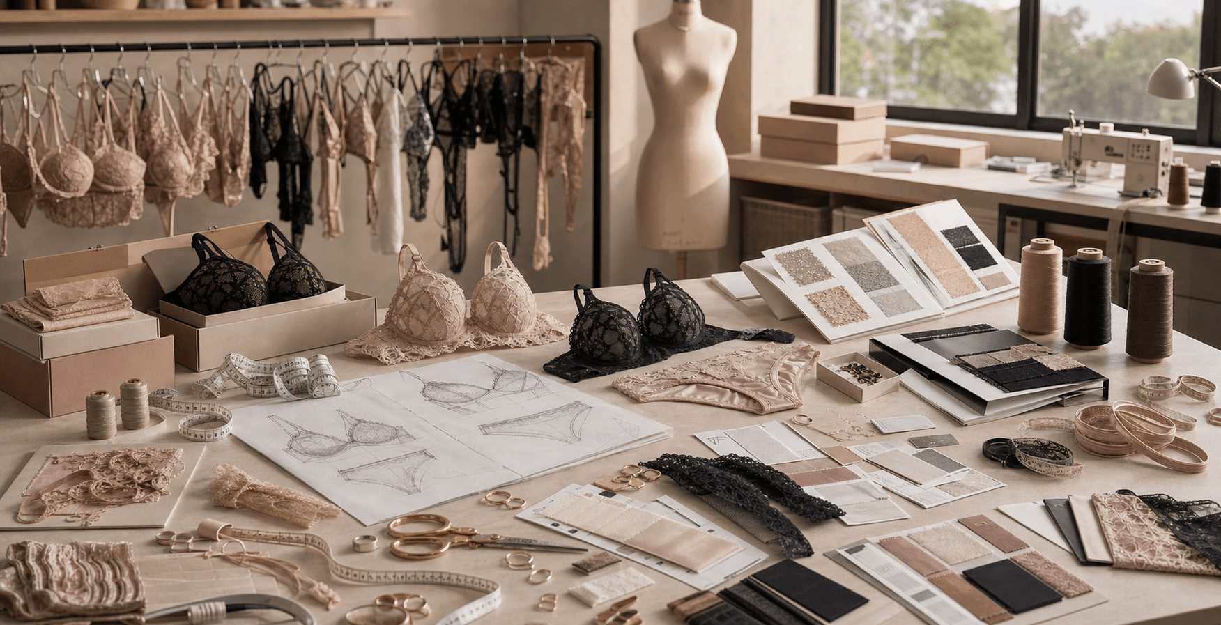 Lingerie categories style frame